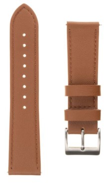 FIXED Leather Strap kožený řemínek 22mm Quick Release pro smartwatch hnědý