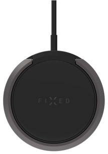 FIXED MagPad 15W bezdrátová nabíječka s podporou MagSafe černá