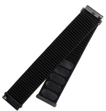 FIXED Nylon Strap nylonový řemínek 20mm Quick Release pro smartwatch černý