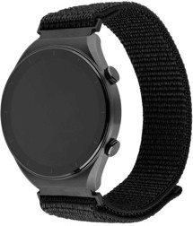 FIXED Nylon Sporty Strap nylonový řemínek 22mm Quick Release pro smartwatch černý