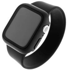 FIXED Pure 2v1 pouzdro s tvrzeným sklem pro Apple Watch 44mm černé