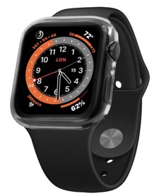 FIXED Pure 2v1 pouzdro s tvrzeným sklem pro Apple Watch 44mm čiré
