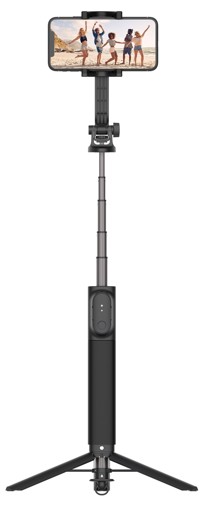 FIXED Selfie stick s tripodem Snap XL a bezdrátovou spouští černá