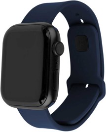 FIXED Silicone Sporty Strap Set silikonových řemínků pro Apple Watch Ultra / Ultra 2 49mm modrý