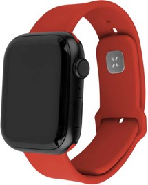 FIXED Silicone Sporty Strap Set silikonových řemínků pro Apple Watch Ultra / Ultra 2 49mm červený