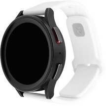 FIXED Silicone Sporty Strap Set silikonových řemínků s Quick Release 22mm pro smartwatch bílý