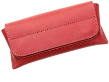 FIXED Case for Glasses pouzdro na brýle s kapsou pro smart tracker červené