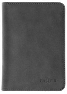 FIXED Passport kožená peněženka pro cestovní pas černá