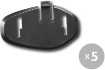 CellularLine Interphone 5 ks nalepovacích základen pro Interphone Tour, Sport, Link a Urban