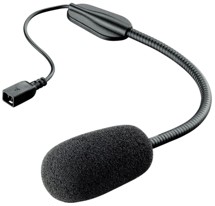 CellularLine Interphone nastavitelný mikrofon s plochým konektorem černý