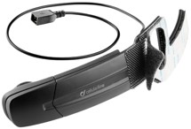 CellularLine Interphone přídavný mikrofon s plochým konektorem černý