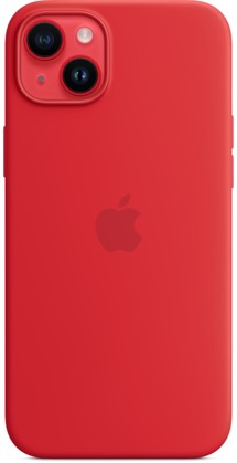 Apple silikonový kryt s MagSafe pro Apple iPhone 14 Plus červený