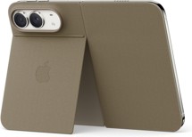 Apple Folio tkaný zadní kryt se stojánkem a podporou MagSafe pro Apple iPhone Duo kouřový