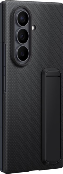 Samsung aramidový zadní kryt se stojánkem pro Samsung Galaxy Z Fold8 Ultra černý