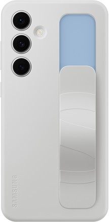 Samsung silikonový zadní kryt s poutkem pro Samsung Galaxy S24 FE šedý (EF-GS721CJEGWW)