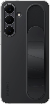 Samsung silikonový zadní kryt s poutkem/stojánkem pro Samsung Galaxy S25 FE černý (EF-GS731CBEGWW)