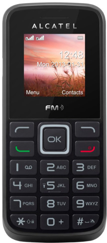 ALCATEL ONETOUCH 1010D Black
