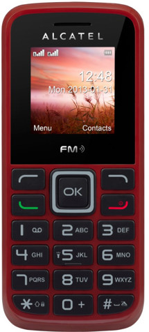 ALCATEL ONETOUCH 1010D Deep Red