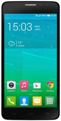 ALCATEL ONETOUCH 6043D IDOL X+ Bluish Black
