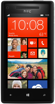 HTC C620e Windows Phone 8X Black