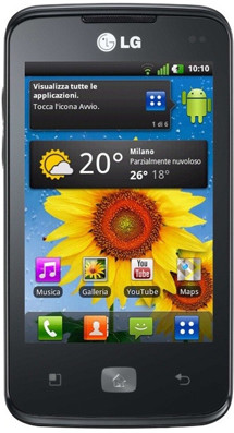 LG E510 Optimus HUB Black