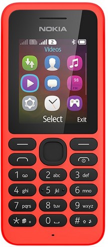 Nokia 130 Dual-SIM Bright Red