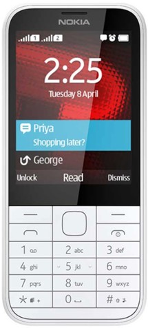 Nokia 225 Dual-SIM White
