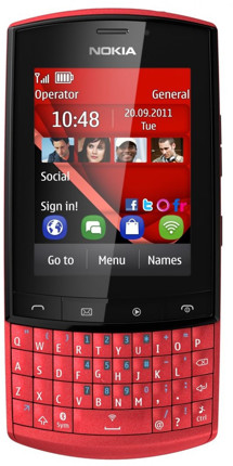 Nokia Asha 303 Red
