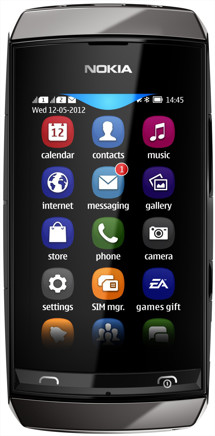 Nokia Asha 305 Dark Grey Dual-SIM