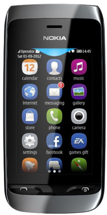 Nokia Asha 308 Black