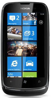 Nokia Lumia 610 Black