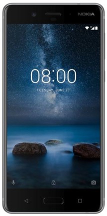 Nokia 8 Dual-SIM Steel