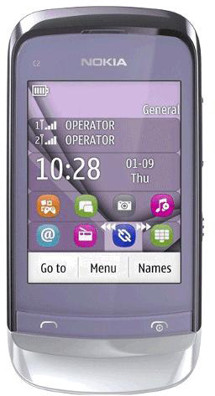 Nokia C2-06 Lilac