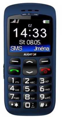 Aligator A670 Senior Blue + nabíjecí stojánek