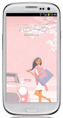 Samsung i9300 Galaxy S III 16GB White La Fleur (GT-I9300RWZXEZ)