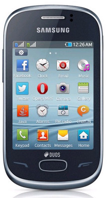Samsung S3802 Galaxy Rex 70 Metalic Blue (GT-S3802MBGETL)