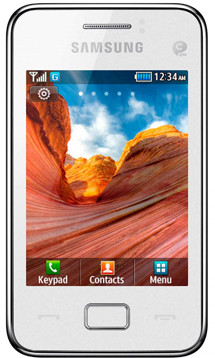 Samsung S5220 Star III Pure White (GT-S5220UWAXEZ)