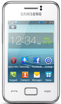 Samsung S5220R Rex 80 White (GT-S5220ZWRETL)