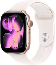Apple Watch Series 11 42mm Rose Gold + Light Blush Sport Band M/L