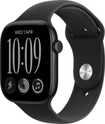Apple Watch Series 12 42mm Black + Black Sport Band M/L