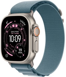 Apple Watch Ultra 3 Natural + Light Blue Alpine Loop S
