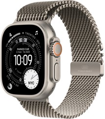 Apple Watch Ultra 3 Natural + Natural Titanium Milanese Loop S