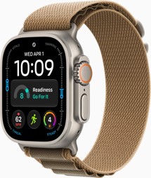 Apple Watch Ultra 4 Natural + Desert Alpine Loop S