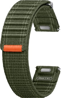Samsung nylonový řemínek pro Samsung Galaxy Watch7 M / L zelený (ET-SVL31LKEGEU)