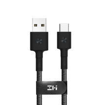 Xiaomi Mi Braided USB-A / USB-C černý kabel