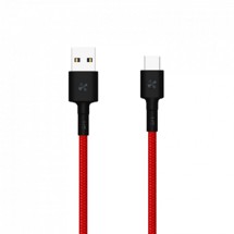 Xiaomi Mi Braided USB-A / USB-C červený kabel