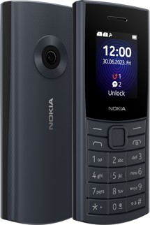 Nokia 110 4G (2023) Dual SIM Midnight Blue - rozbaleno
