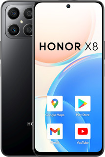 HONOR X8 6GB / 128GB Dual SIM Midnight Black - zánovní