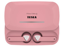 TESLA Sound EB20 - bezdrátová Bluetooth sluchátka (Pearl Pink)