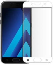 Vmax tvrzené sklo pro Samsung Galaxy A5 2017 Full-Frame bílé